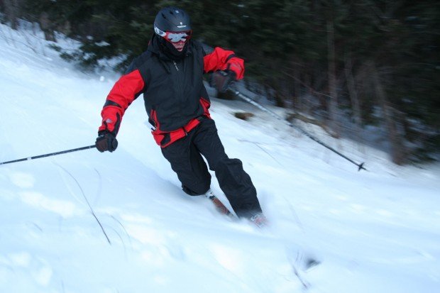 "Alpine Skiing at Mont la Reserve"