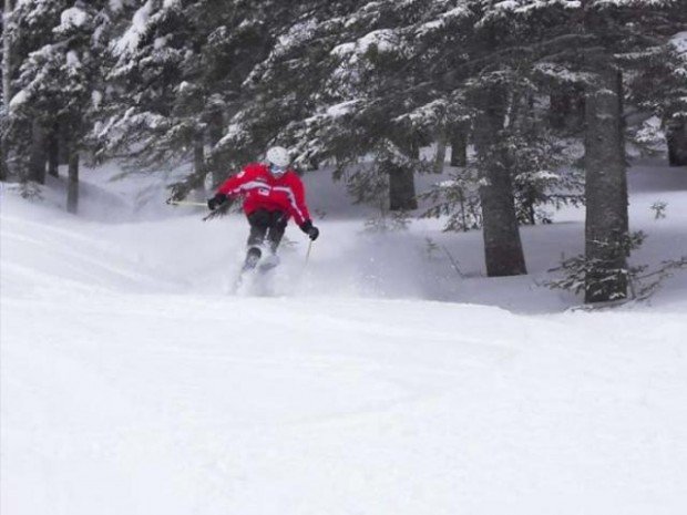 "Alpine skiing at Val d'Irene"