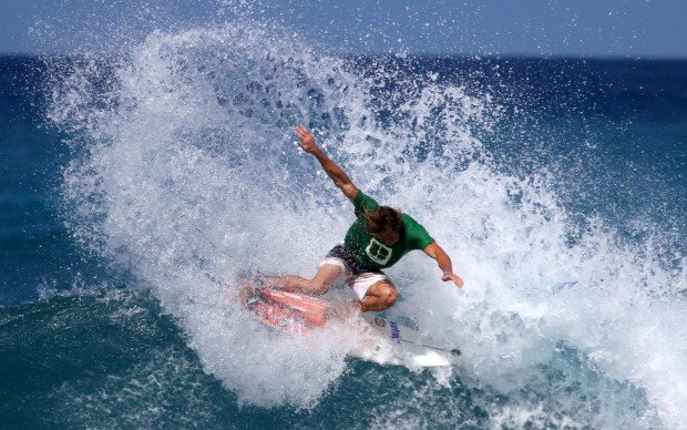 "Banyons Beach Surfing"