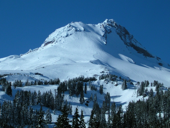 "Cooper Spur Ski Area, Snow Shoeing"