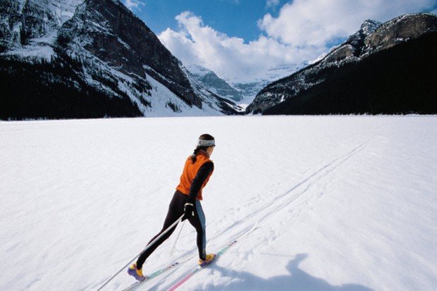 "Cross Country Skiing at Mont Saint-Sauver"