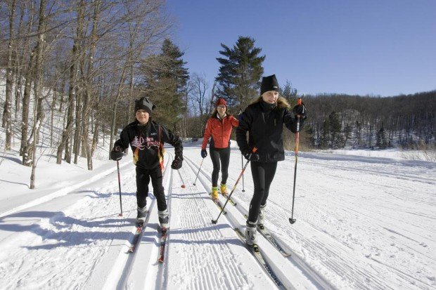 "Cross country skiing"