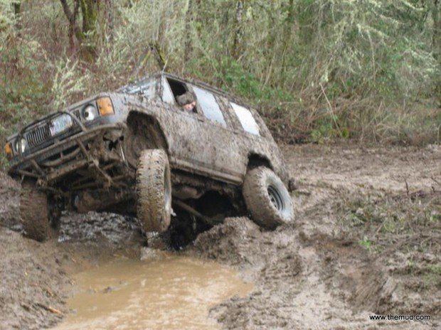 "Elk Lake, Four Wheel Driving"