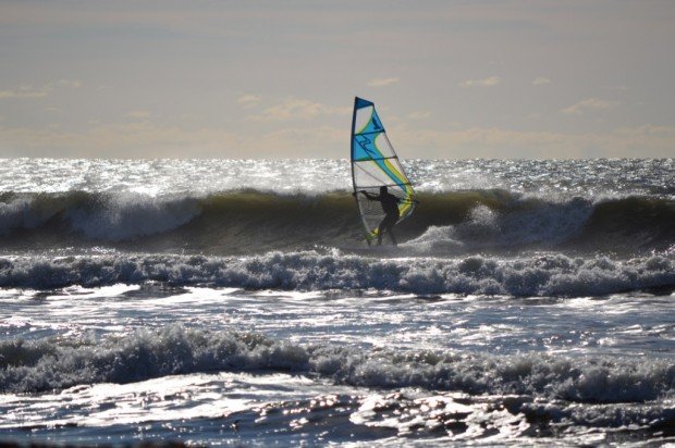 "Horseneck Beach, Wind Surfing"