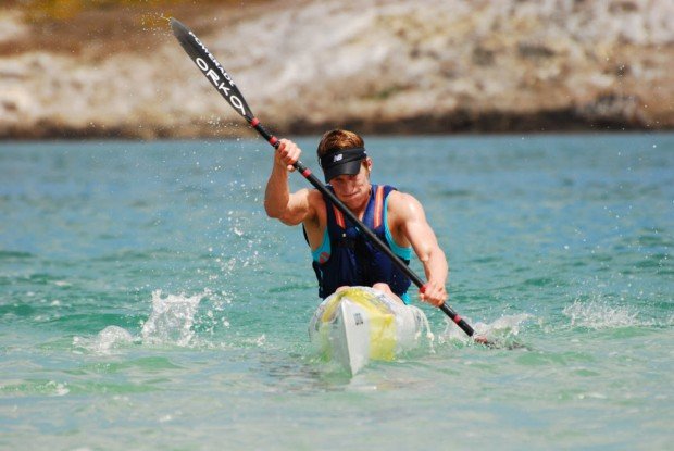 "Kayaking at Langebaan Lagoon"