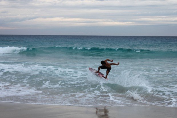 "Kua Bay Surfing"