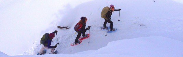 "Mont Blanc Snowshoeing"