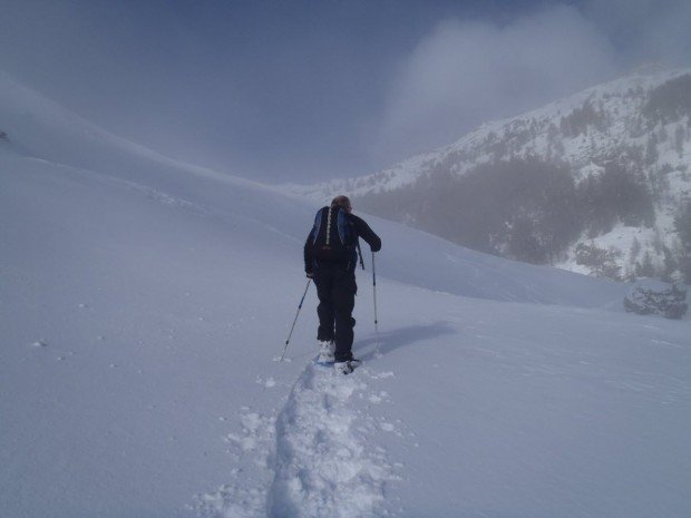 "Mont Cascades Snowshoeing"