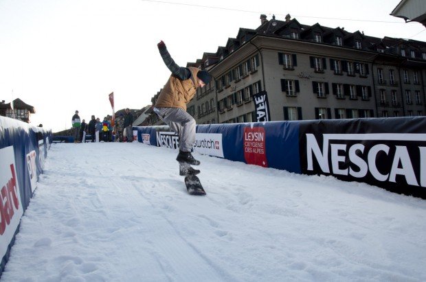 "Mont Garceau Snowskating"