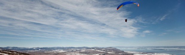 "Mont Sainte Anne Paragliding"