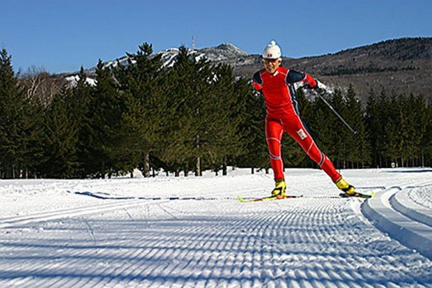 "Mont Tremblant Cross Country Skier"