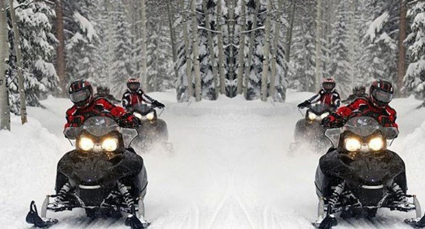 "Mont Tremblant Snowmobiling"