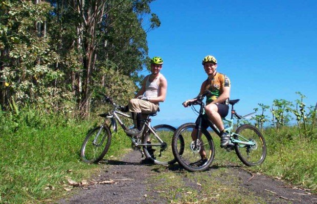 "Mountain Biking the Kulani Network"