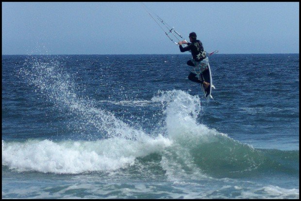 "Nantasket Beach Kitesurfing"