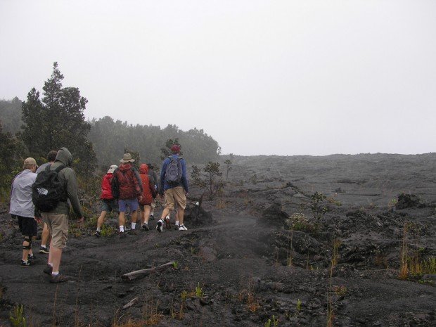 "Napau Trail Hiking"