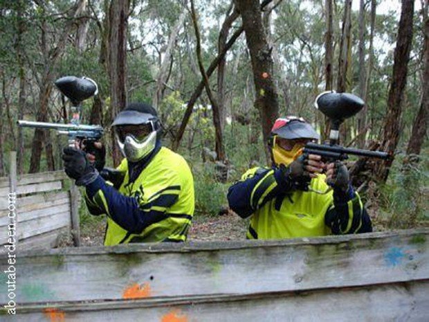 "Paintball at Deeside Activity Park"