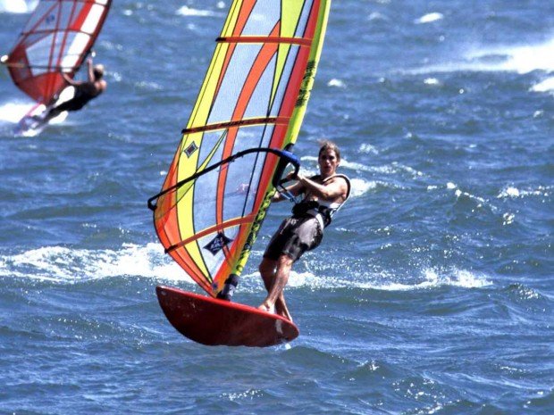 "Pleasure Bay Wind Surfer"