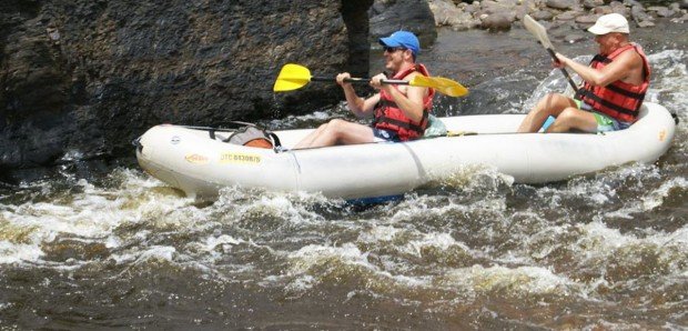 "Rafting at Breede River"