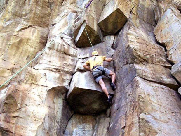 "Rock Climbing at Mount Kenya National Park"