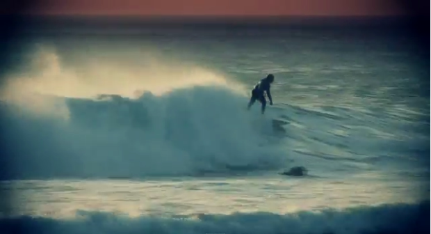 "Surfing in Fistral Beach"