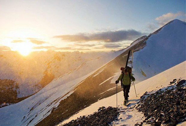 "Ski Mont Gabriel Snowshoeing"