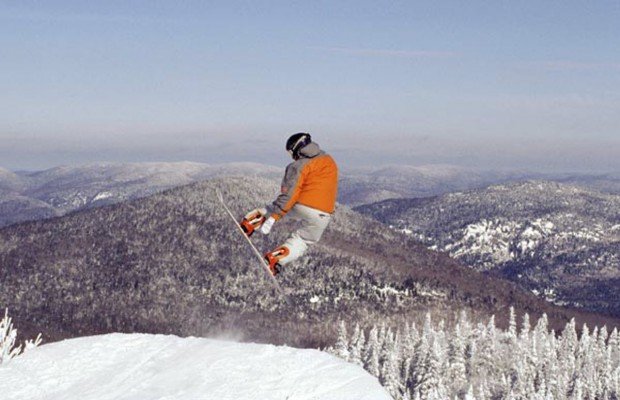 "Ski Mont Orford Snowboarding"