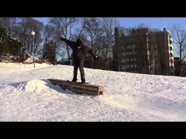 "Ski Mont Orford Snowskating"