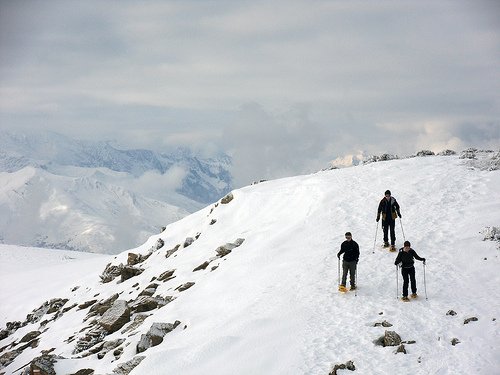 "Ski Montcalm Snow Shoeing"