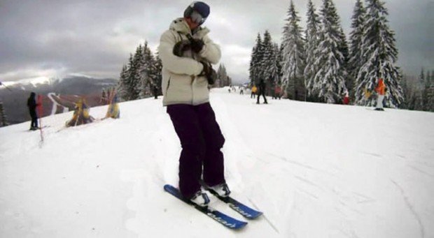 Skiboarding Cairngorm Mountain Aberdeenshire Northeastern Scotland ...