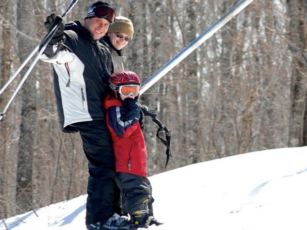 "Skiing at Club de ski de Mont Biencourt"