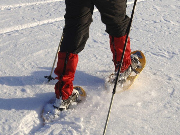 "Snow Shoeing"