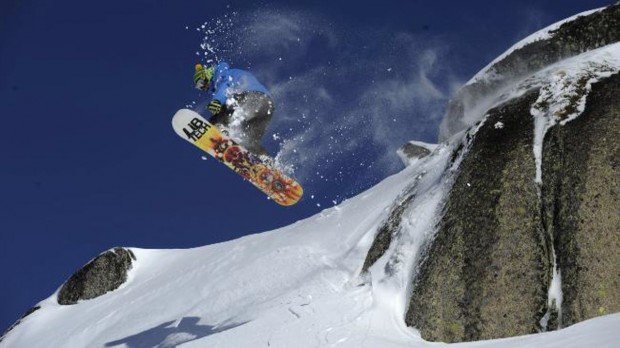 "Snowboarding at Thredbo"