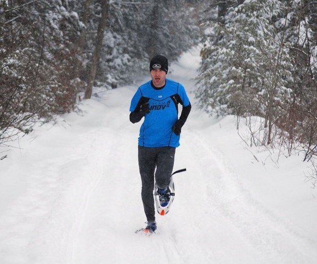 "Snowshoeing at Mont Grand Fonds"