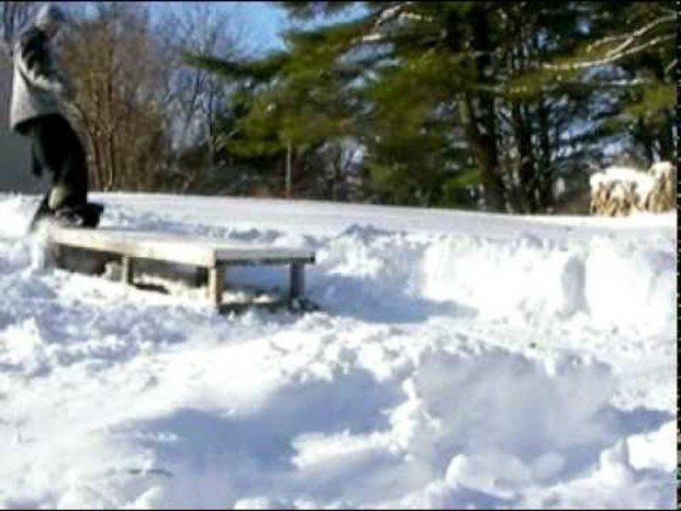 "Snowskating at Mont Tremblant"