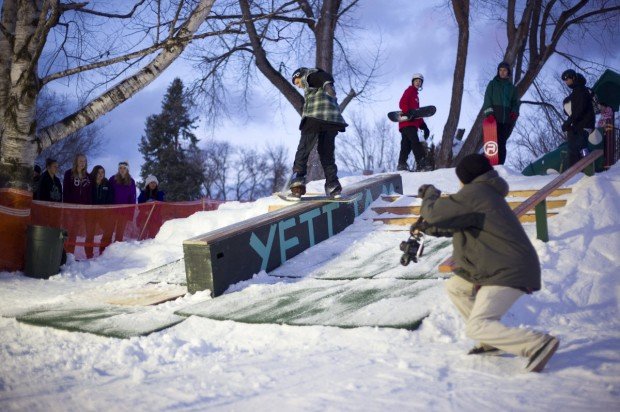 "Snowskating"