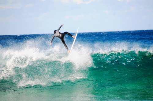 "South Bondi, Sydney Surfing"