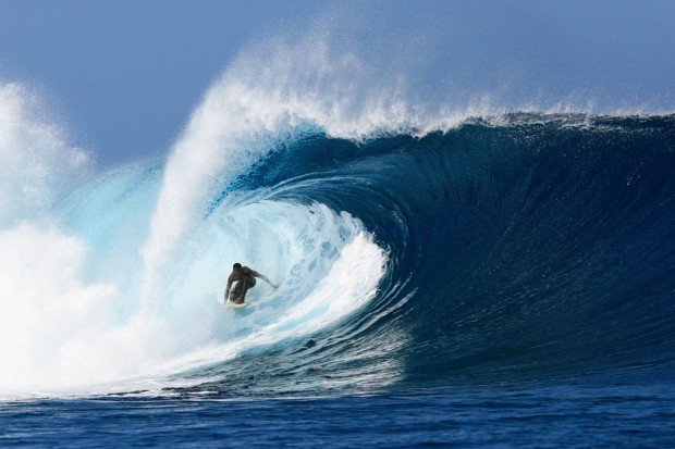 "Surfing Cloudbreak"