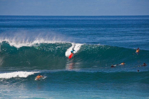 "Surfing Lymans Beach"