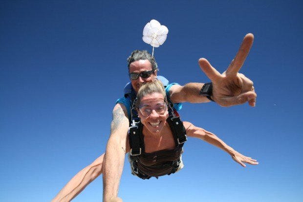 "Tandem Skydiving"