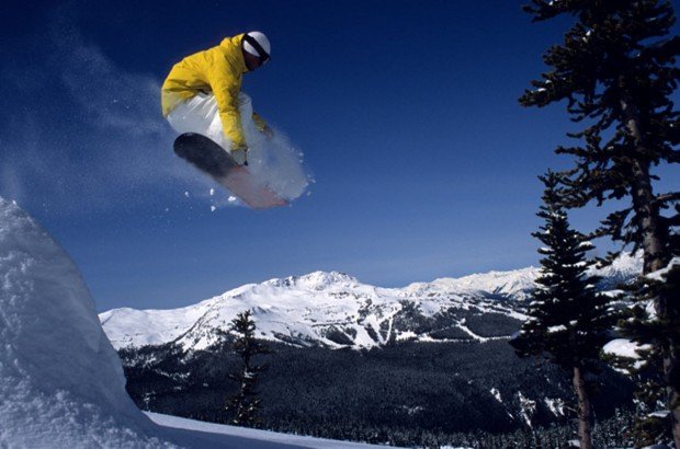 "Whistler Snowboarding"