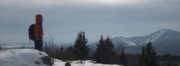 "Winter Hiking at Mont Orford National Park"