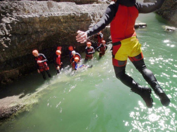 "Bad Tolz Canyoning"