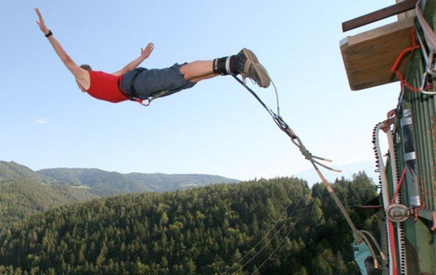 "Bungee Jumping at Oberhausen"