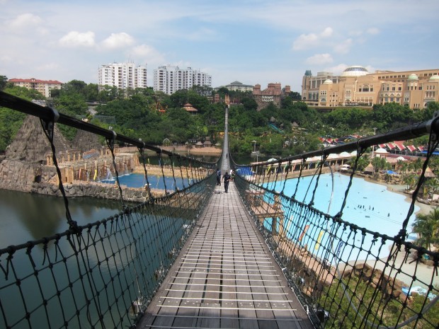 "Bungee Jumping at Sunway Lagoon"