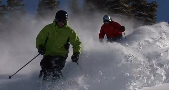 "Alpine skiing at Crested Butte Mountain Resort"