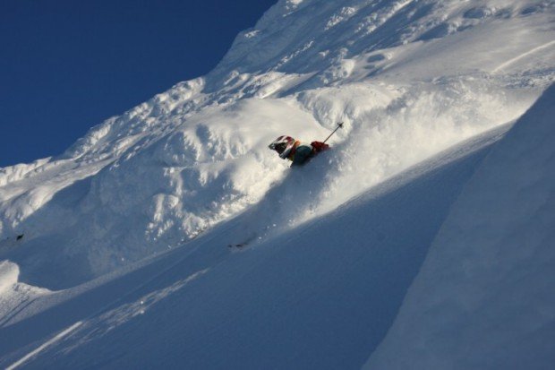 "Riksgränsen heli skiing"