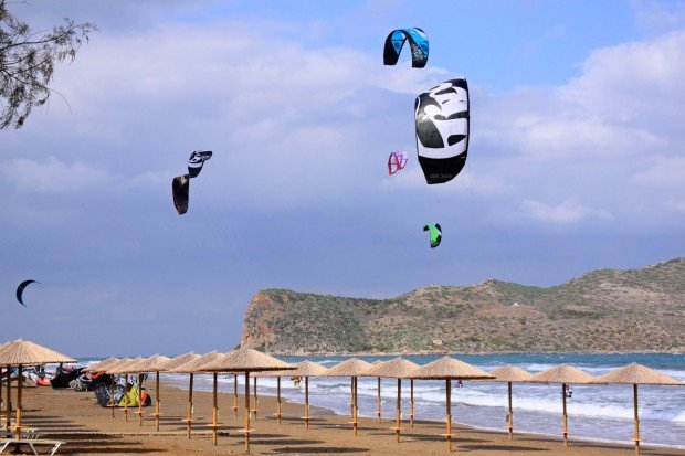 "Kitesurf in Elafonisi"