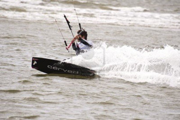 "Kitesurfer in Germany"