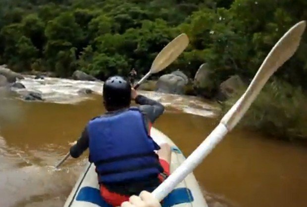 "White water rafting in Blyde River- Lower Section"