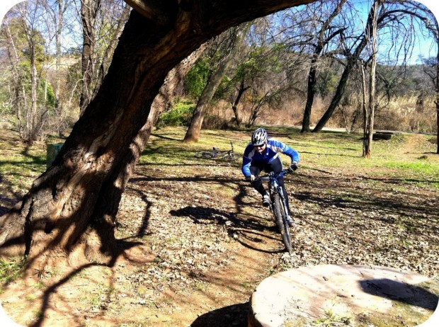 "Mountain Biking at Groenkloof Nature Reserve"